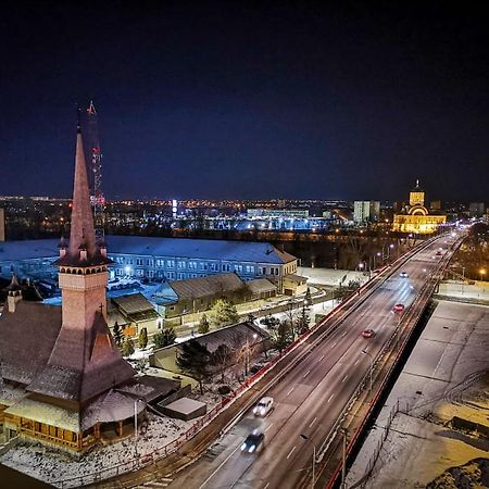 Panorama Apartament Plaza Tower Satu Mare Exteriér fotografie